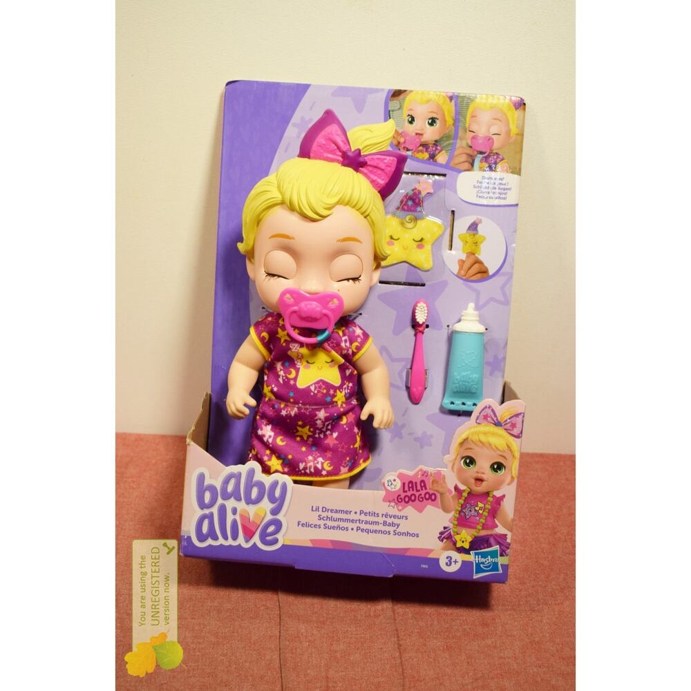 Baby Alive Lil Dreamer Blonde Hair Lala